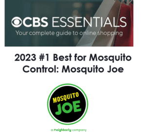Mosquito Joe voted best for mosquito control by CBS Essentials.